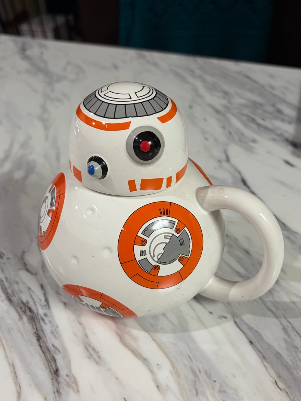 BB-8 Droid Ceramic Mug - White & Orange